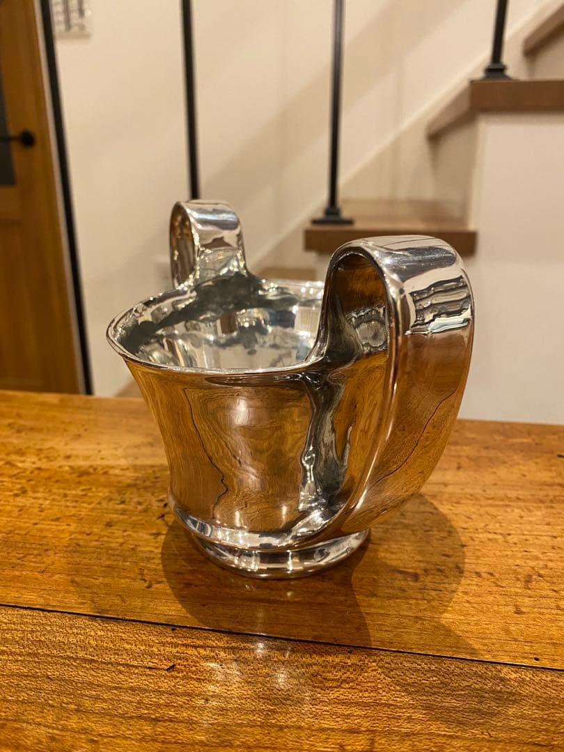 ギリシャの純銀カップ(カンタロス)ワインカップ
