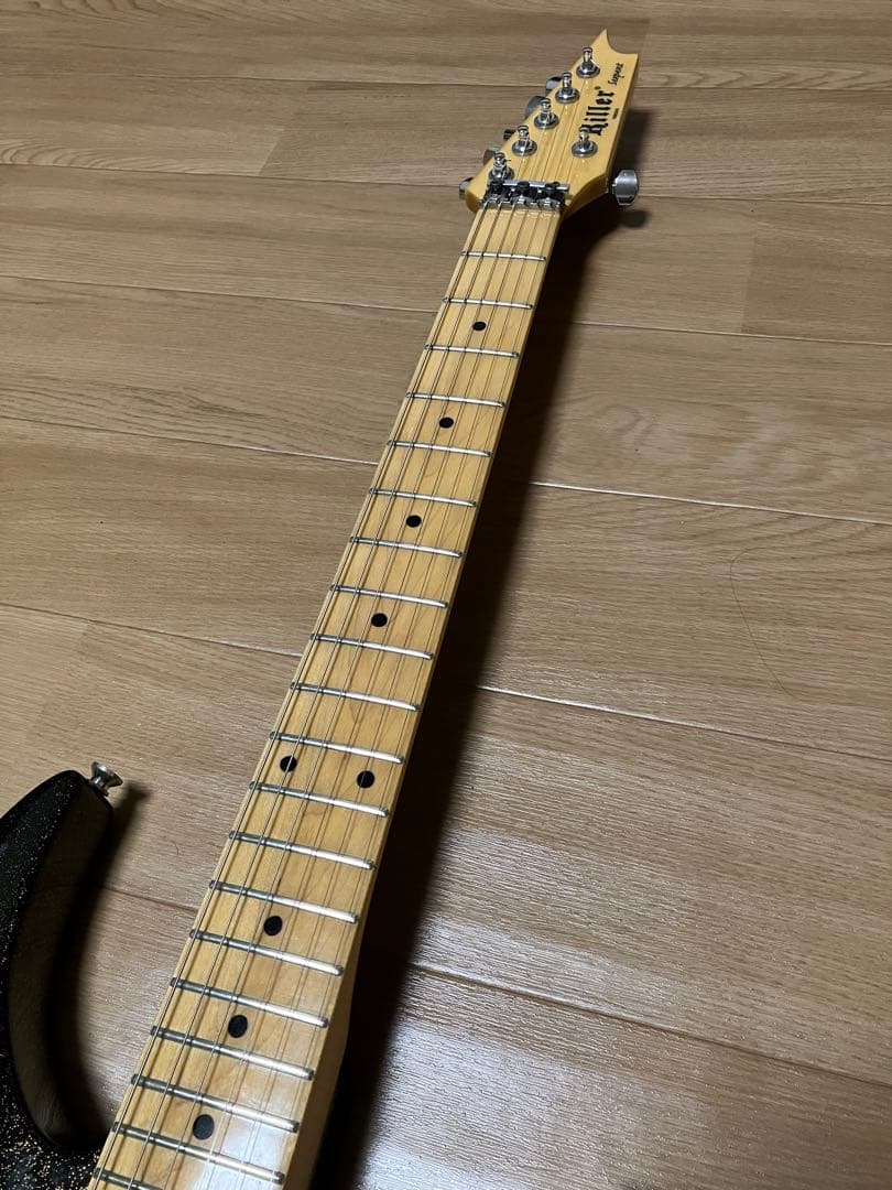 エレキギター　KILLER / KG-Serpent Galaxy Black