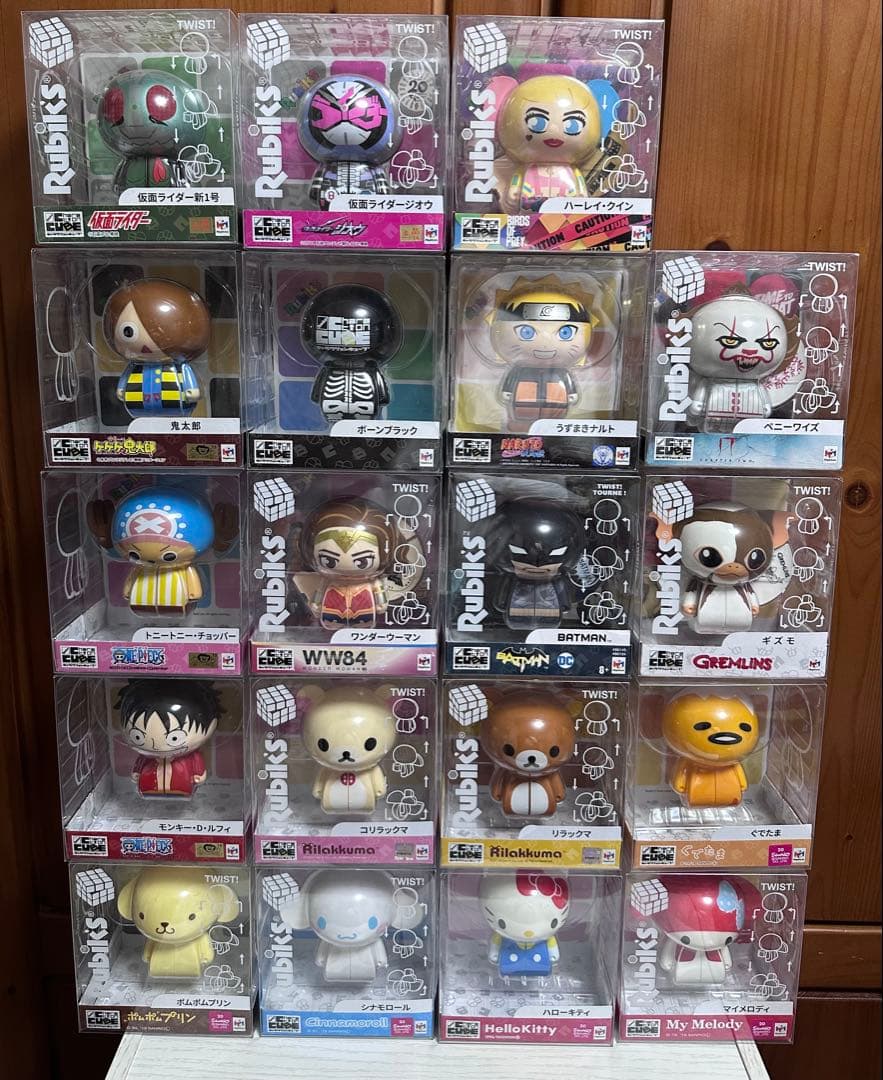 [レア] フルセット　キャラクションキューブ　ルービックキューブ　パズル