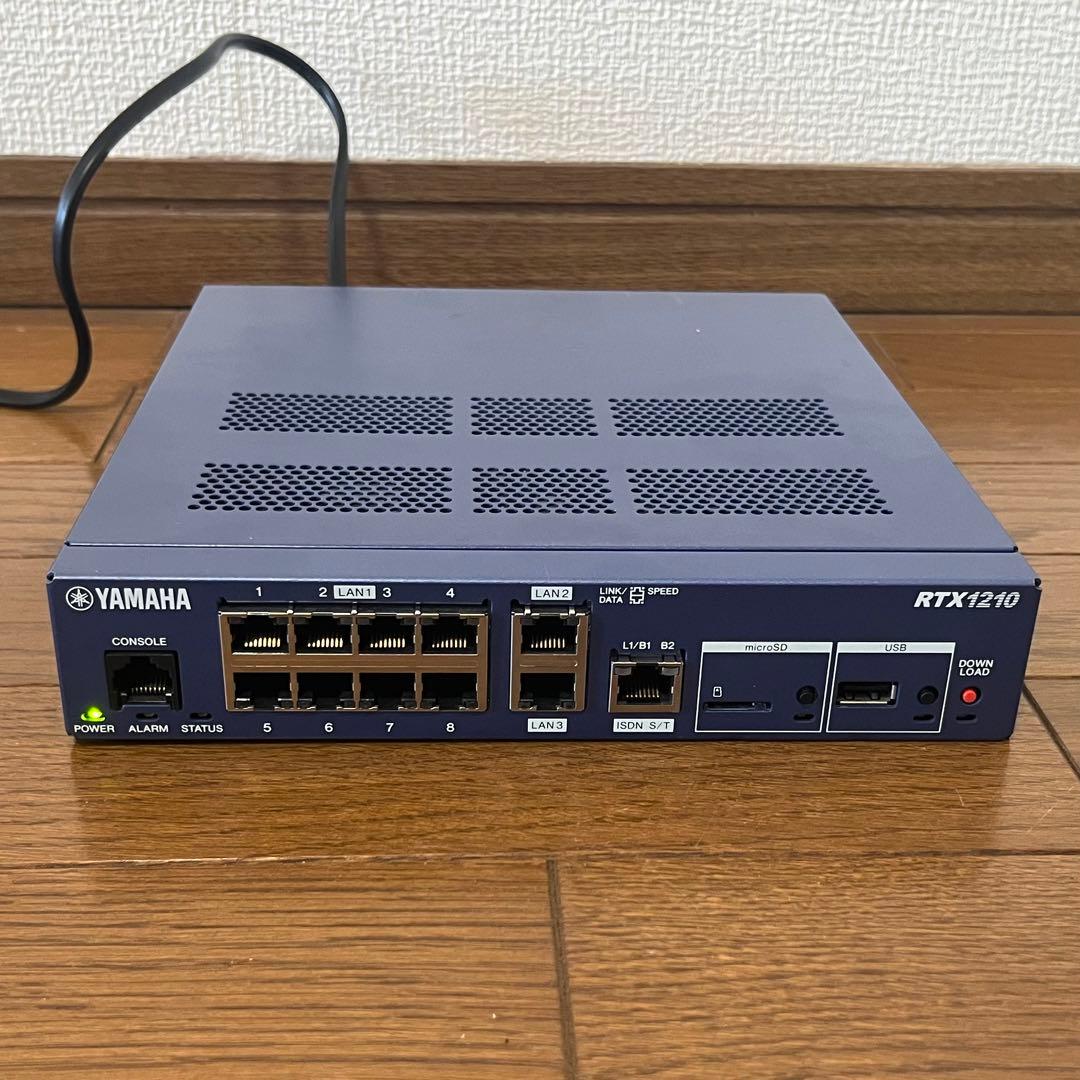 YAMAHA ギガアクセスVPNルーター RTX1210