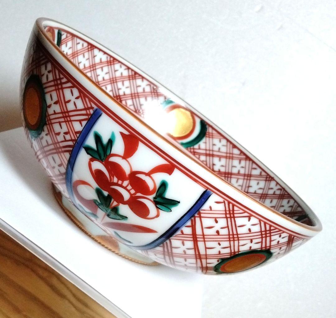 ☆ 平安瑞泉 清水焼 赤絵茶碗