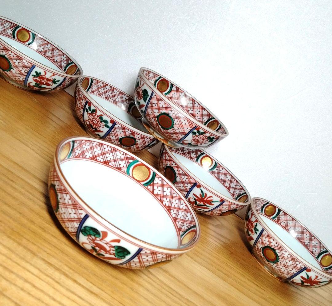 ☆ 平安瑞泉 清水焼 赤絵茶碗