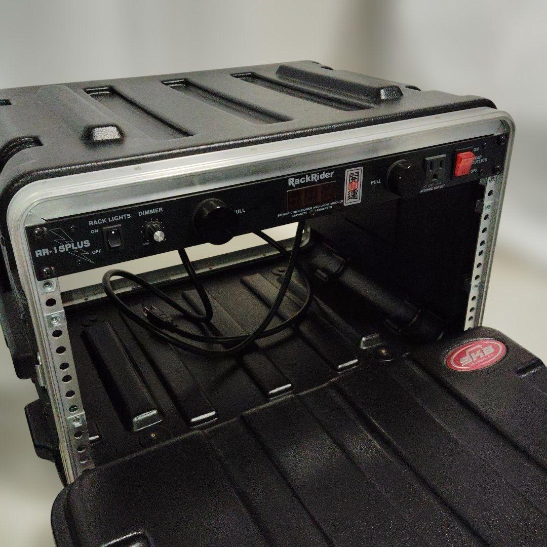 SKB ラックケース 6U ラック FURMAN RackRider 電源