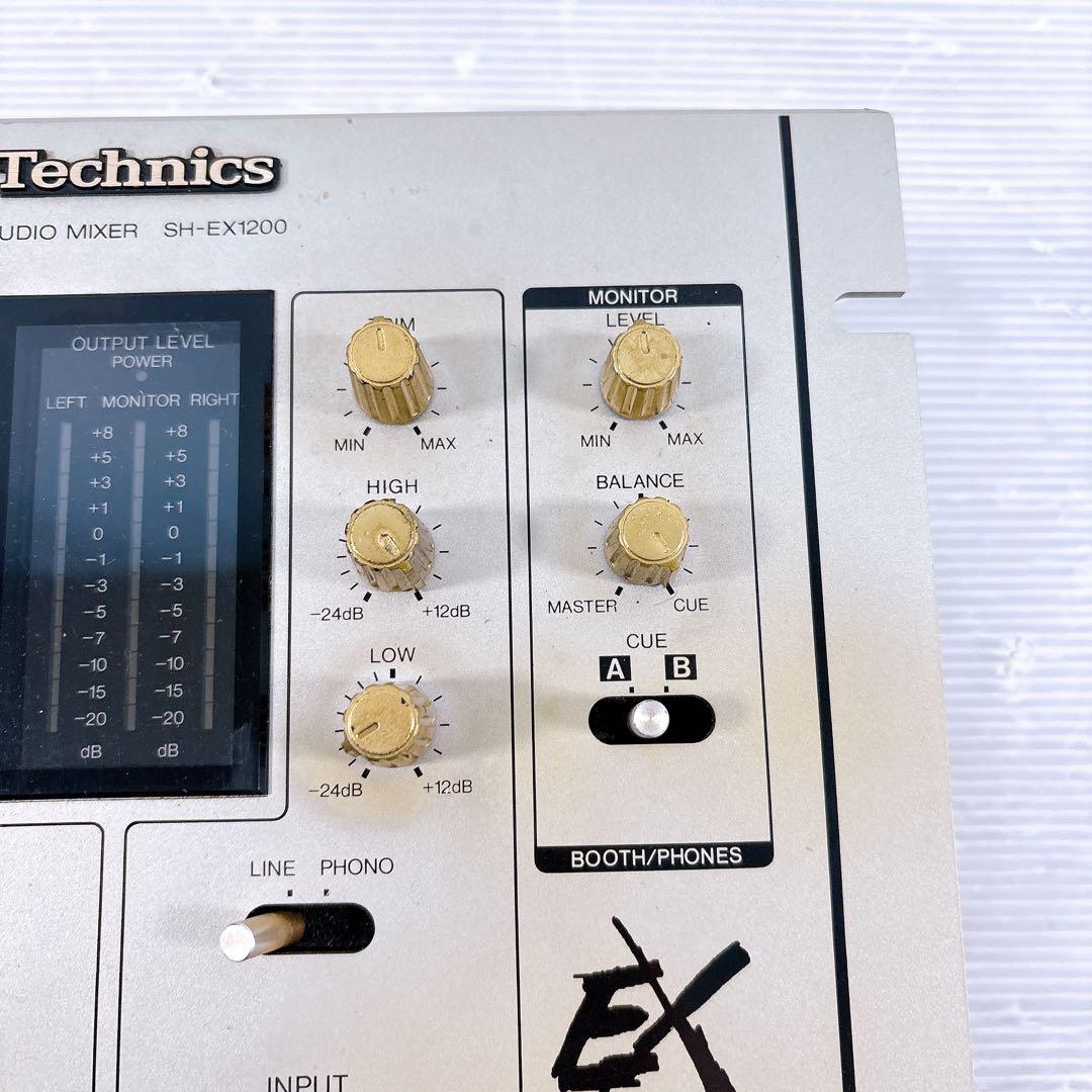 Technics テクニクス SH-EX1200 DJミキサー メンテ済み