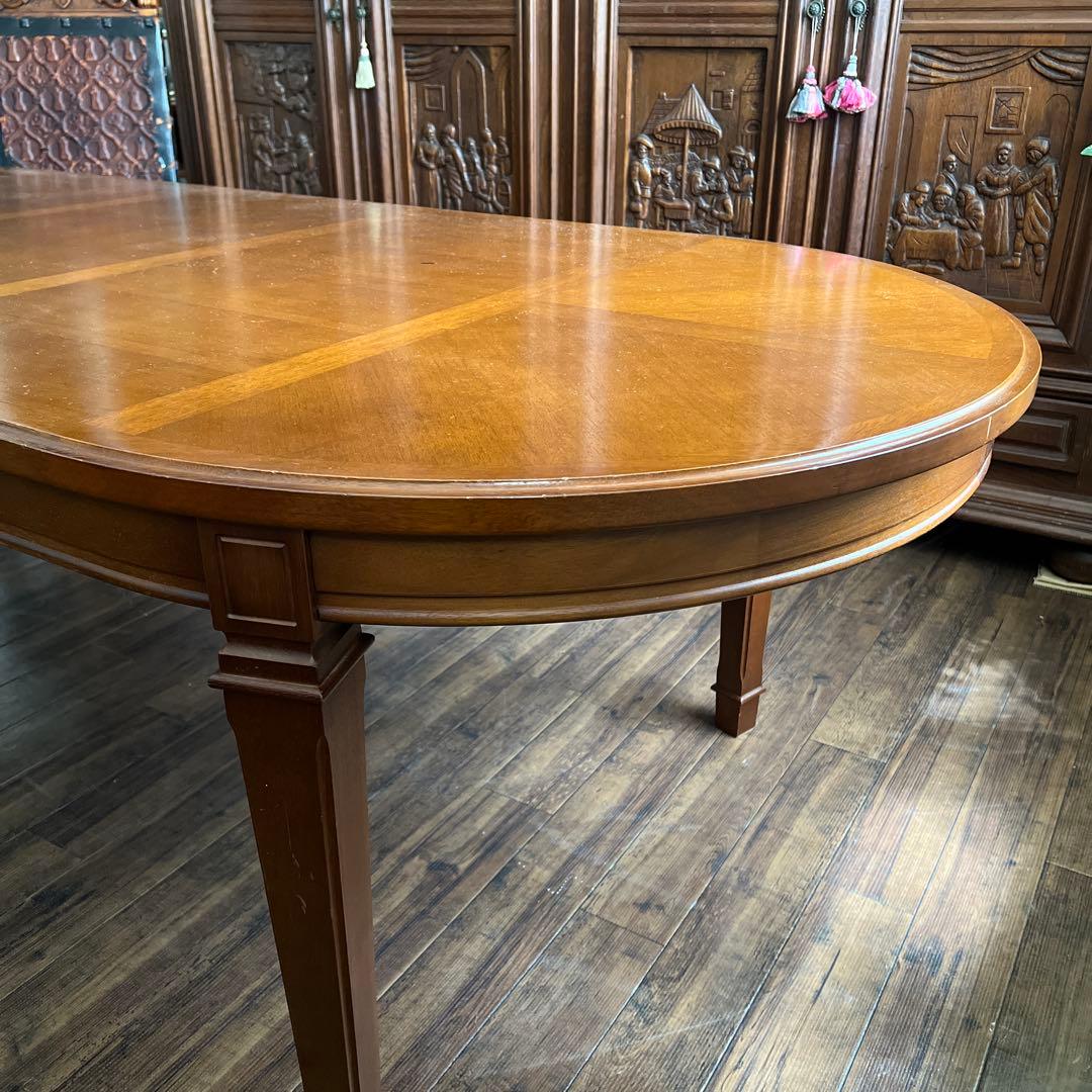 k346r120 マルニ木工 ダイニングテーブル 地中海シリーズ オーバル