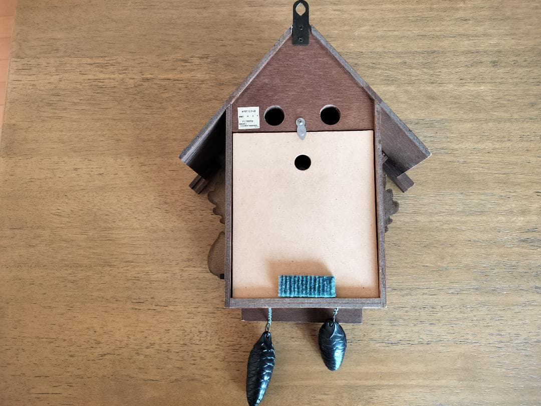 鳩時計　シチズン　リズム時計　４MJ707-0　CITIZEN　カッコージュニア