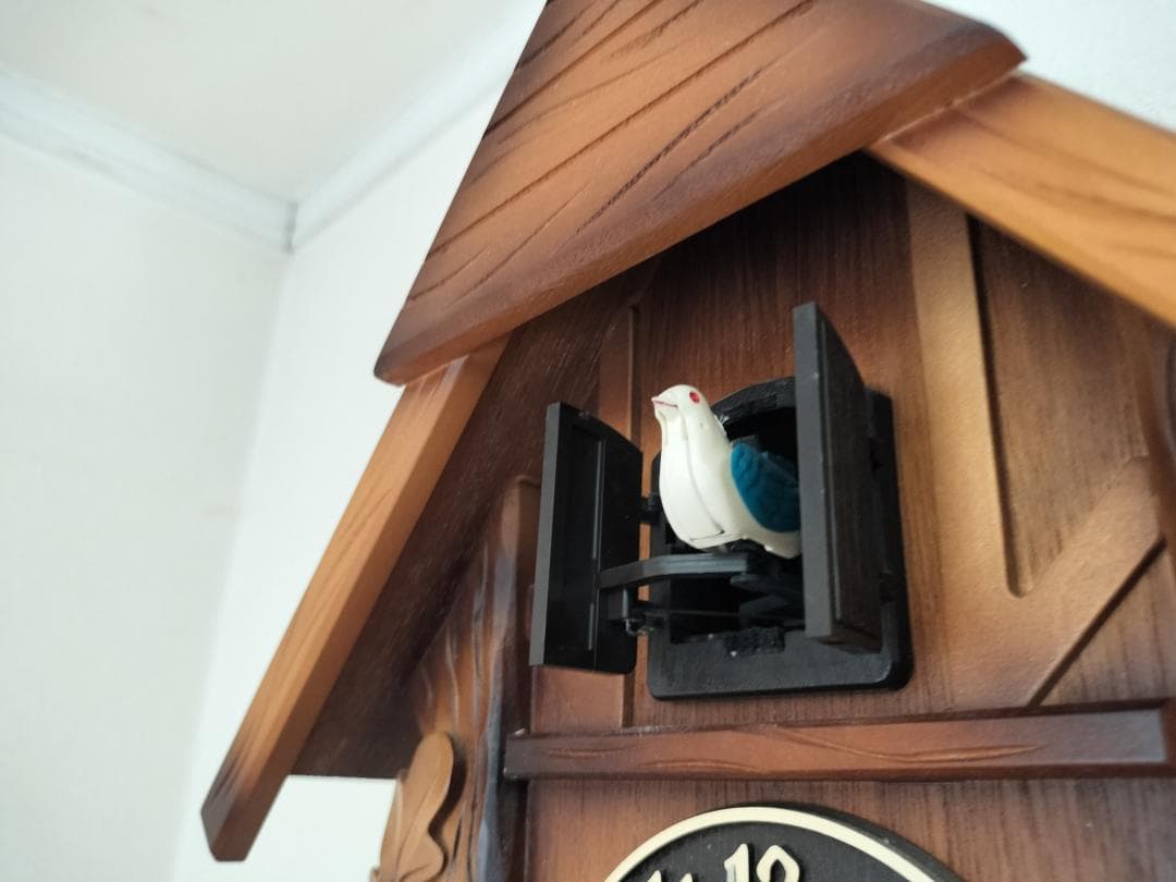 鳩時計　シチズン　リズム時計　４MJ707-0　CITIZEN　カッコージュニア