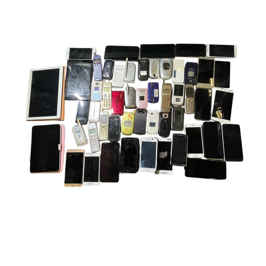 A*P様 【メ1208-16】ガラケー29台スマホ20台タブレット3台まとめ　ジ