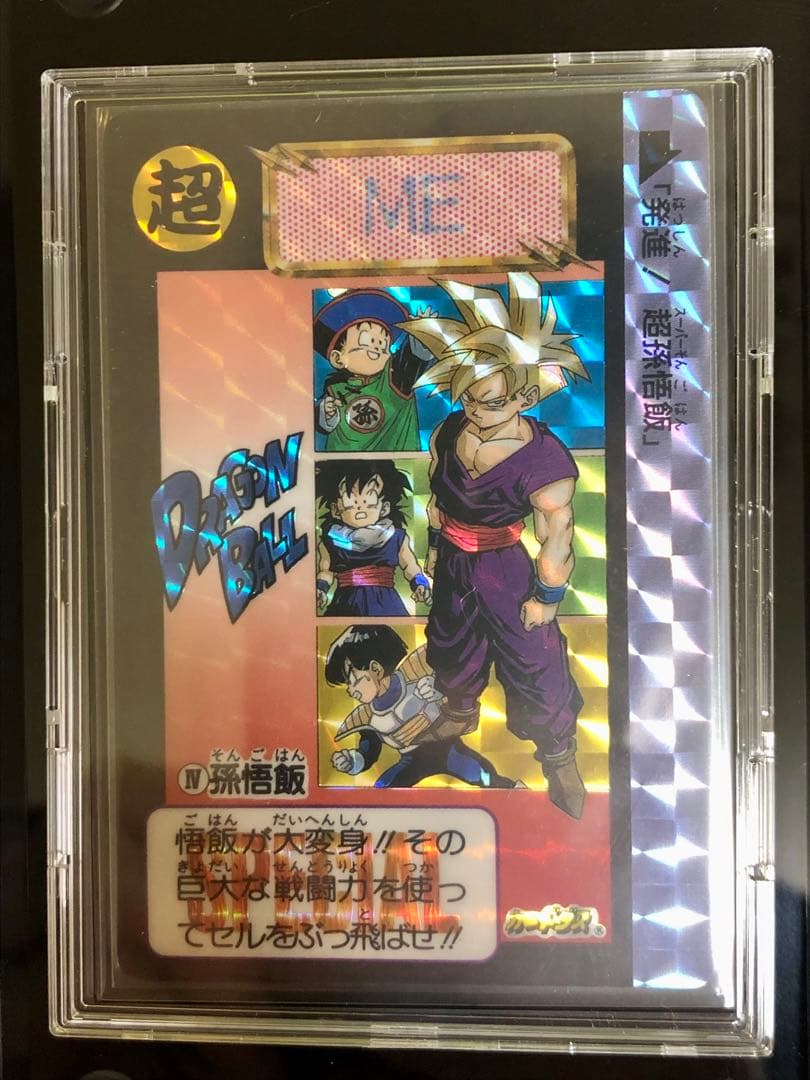 ドラゴンボールカードダス めちゃんこプロジェクト IV 孫悟飯 正規品 抽プレ