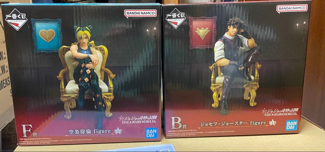 一番くじ　ジョジョの奇妙な冒険　B賞ジョセフ F賞　徐倫