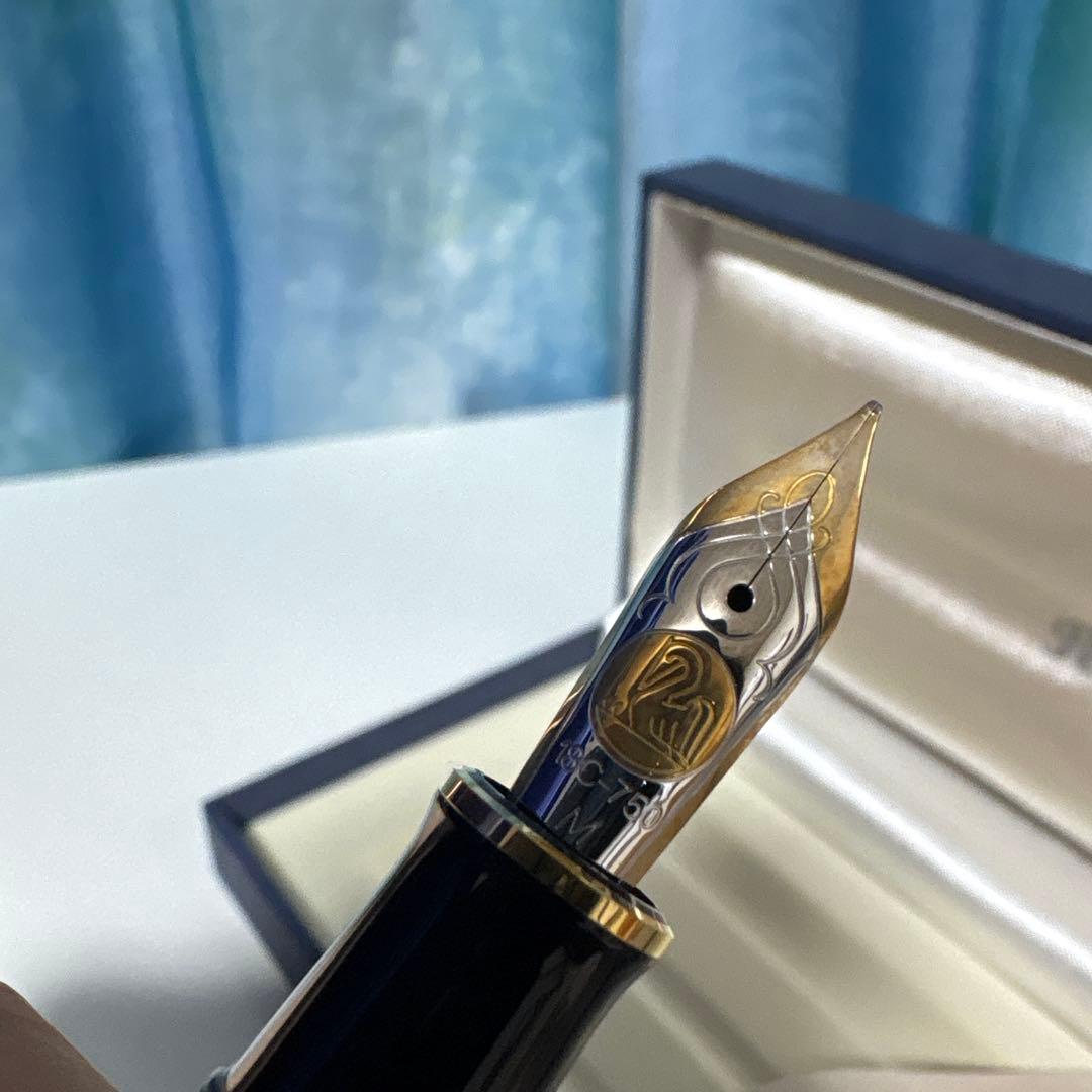 万年筆　Pelikan M800 18c-750 B