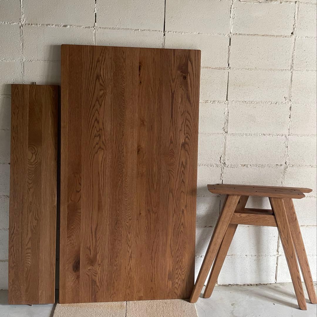 美品　unico ADDAY ウニコ　アディ　ダイニングテーブル オーク無垢材