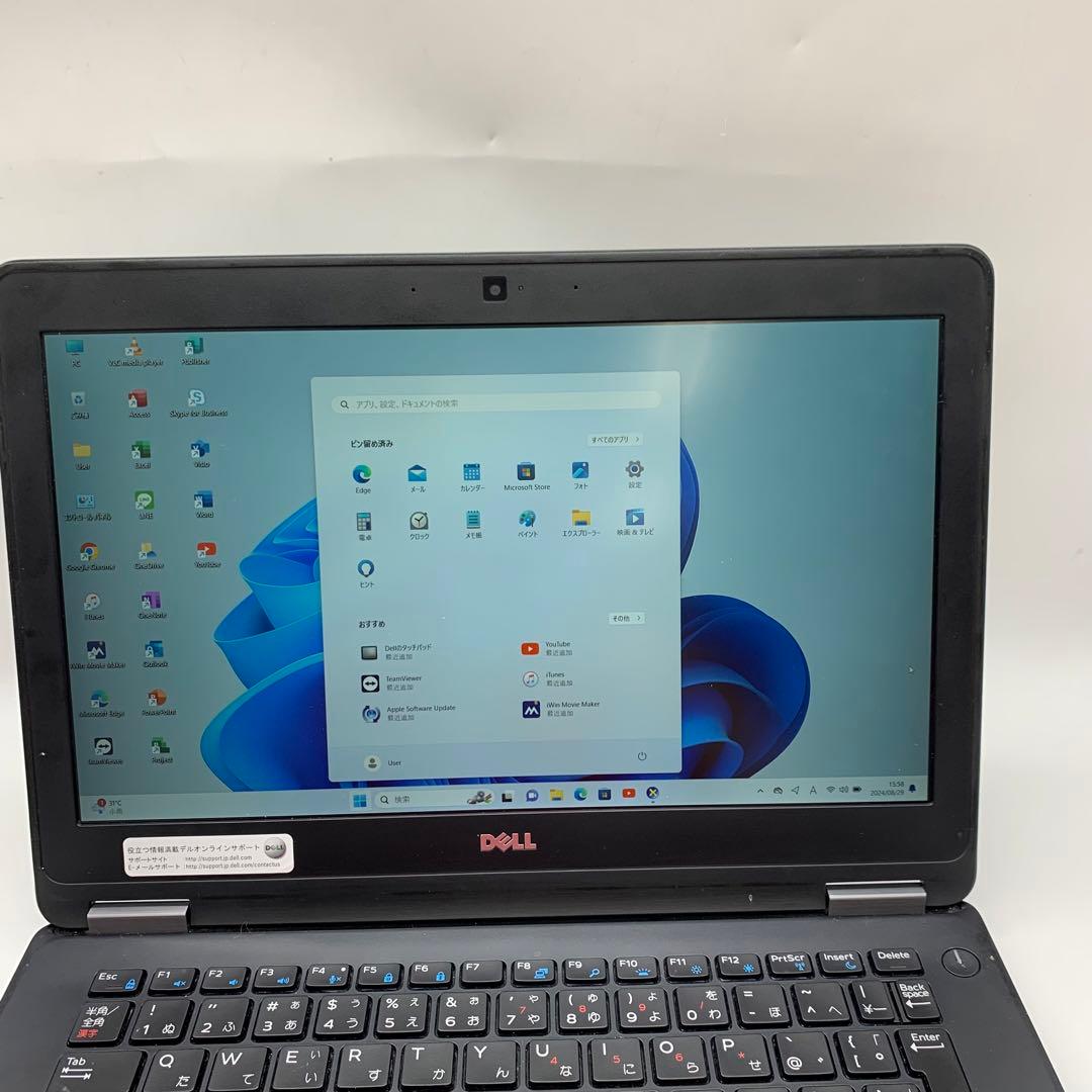 Dell Latitue E7270 | Core i5第6世代｜128 GB