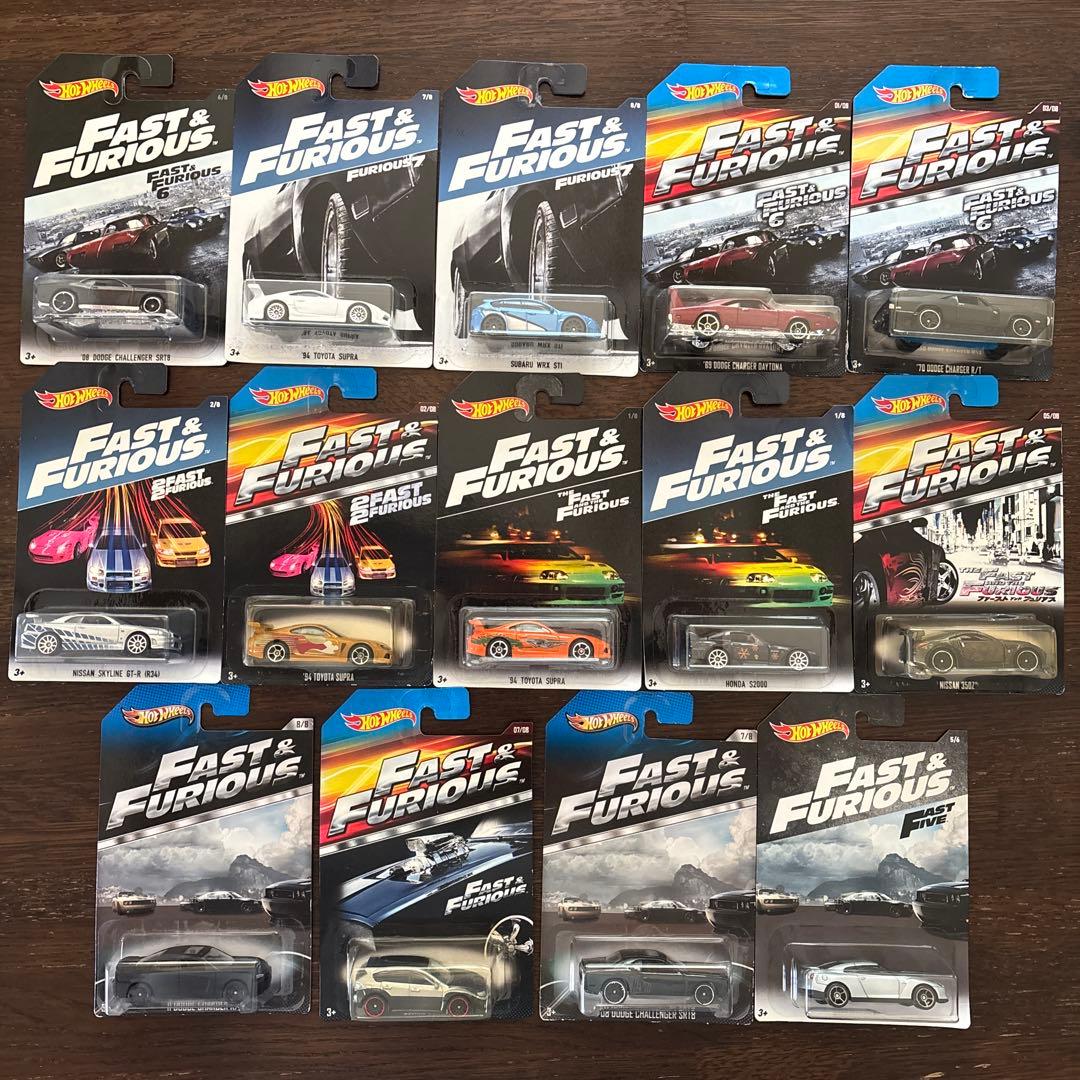 ホットウィール ワイルドスピード Fast & Furious ミニカーセット