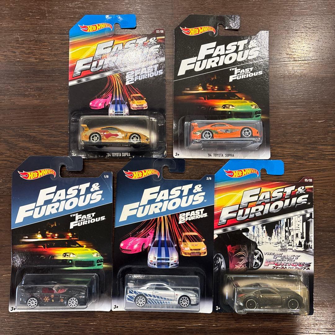 ホットウィール ワイルドスピード Fast & Furious ミニカーセット