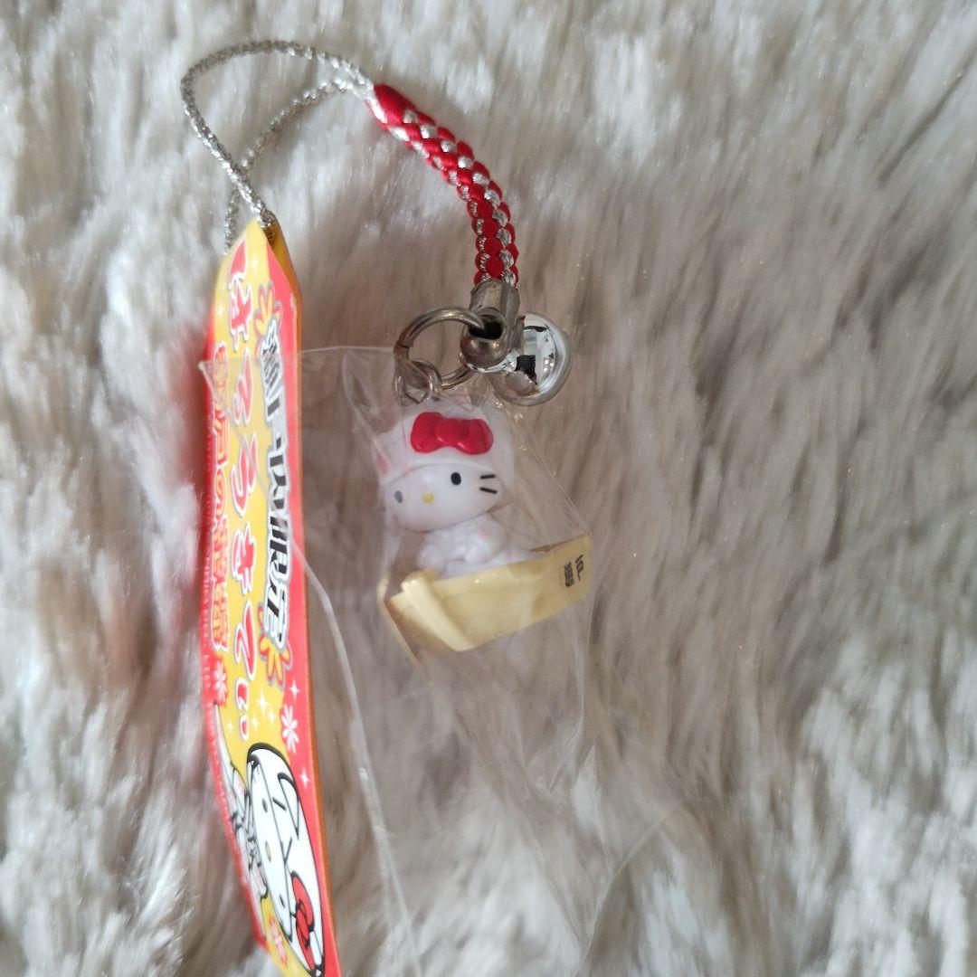 ご当地キティ 瀬戸内限定 瀬戸の花嫁 根付けストラップ 希少 レア 2005