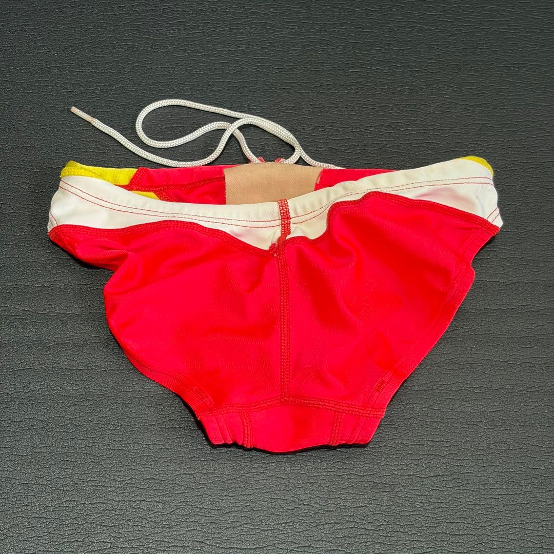 SPEEDO 競泳用水着 赤/黄 SSサイズ