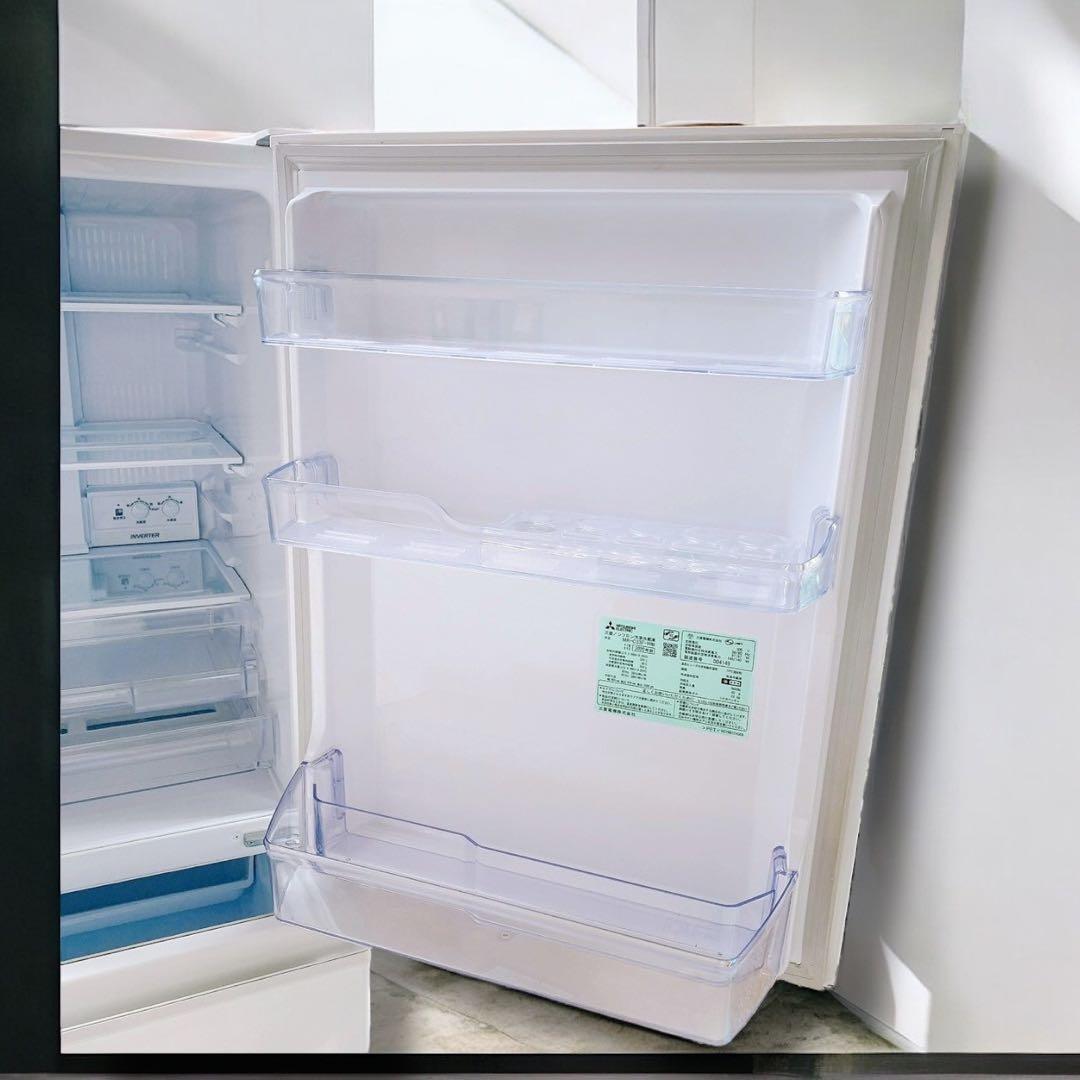 MITSUBISHI ミツビシ 冷凍冷蔵庫 330L MR-C33F-W