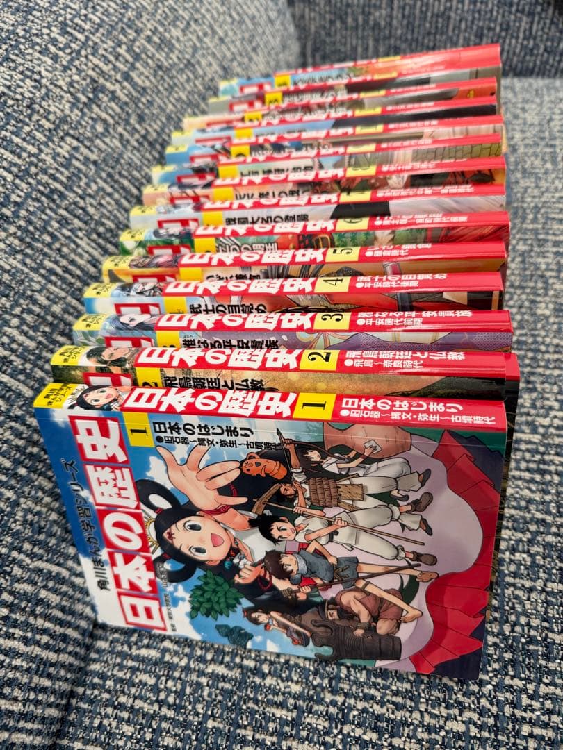 角川まんが学習シリーズ「日本の歴史 」全15巻＋別冊1巻