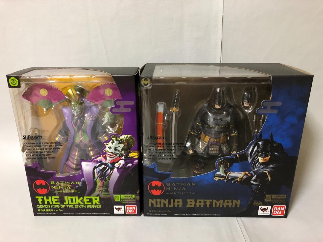 SHFiguarts ニンジャバットマン、第六天魔王 ジョーカー セット