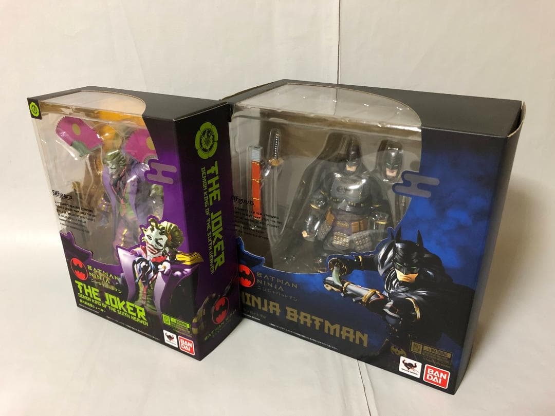 SHFiguarts ニンジャバットマン、第六天魔王 ジョーカー セット