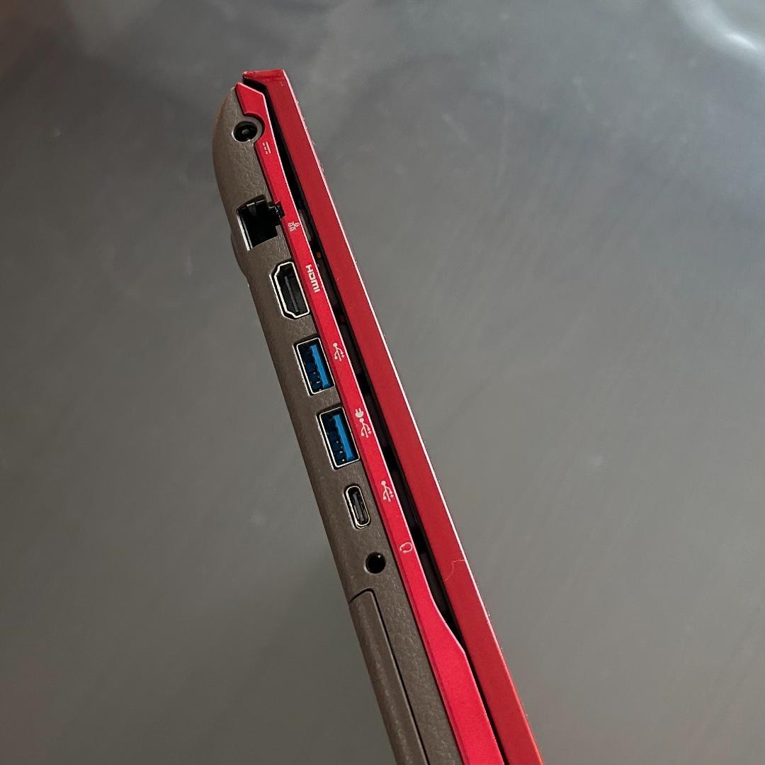 LIFEBOOK AH53/B3 赤ノートPC 15.6インチ