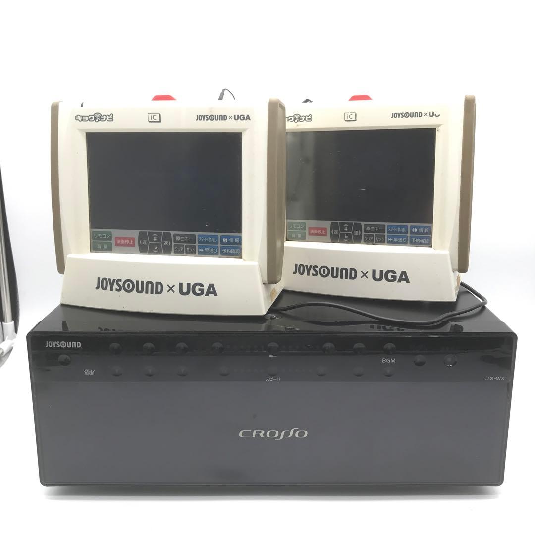 【美品】JOYSOUND クロッソ CROSSO JS-WX カラオケ機器　D