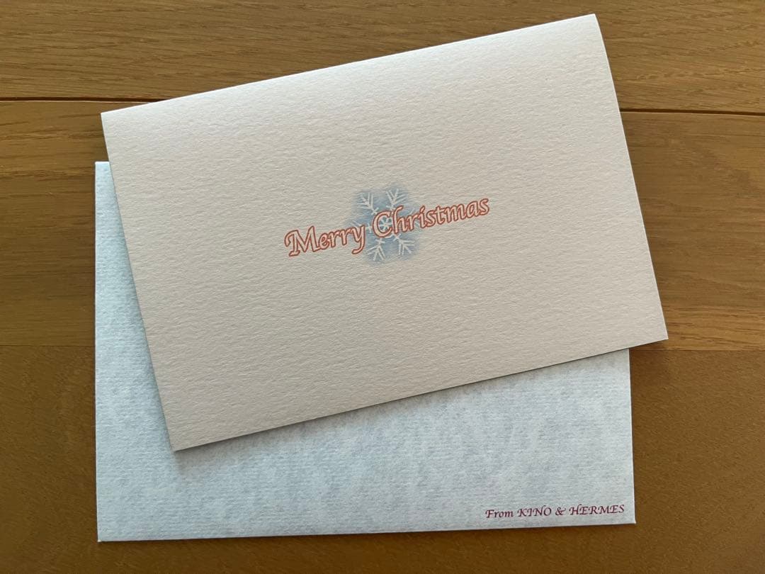【稀少】キノの旅★キノとエルメスからのクリスマスご挨拶の国★
