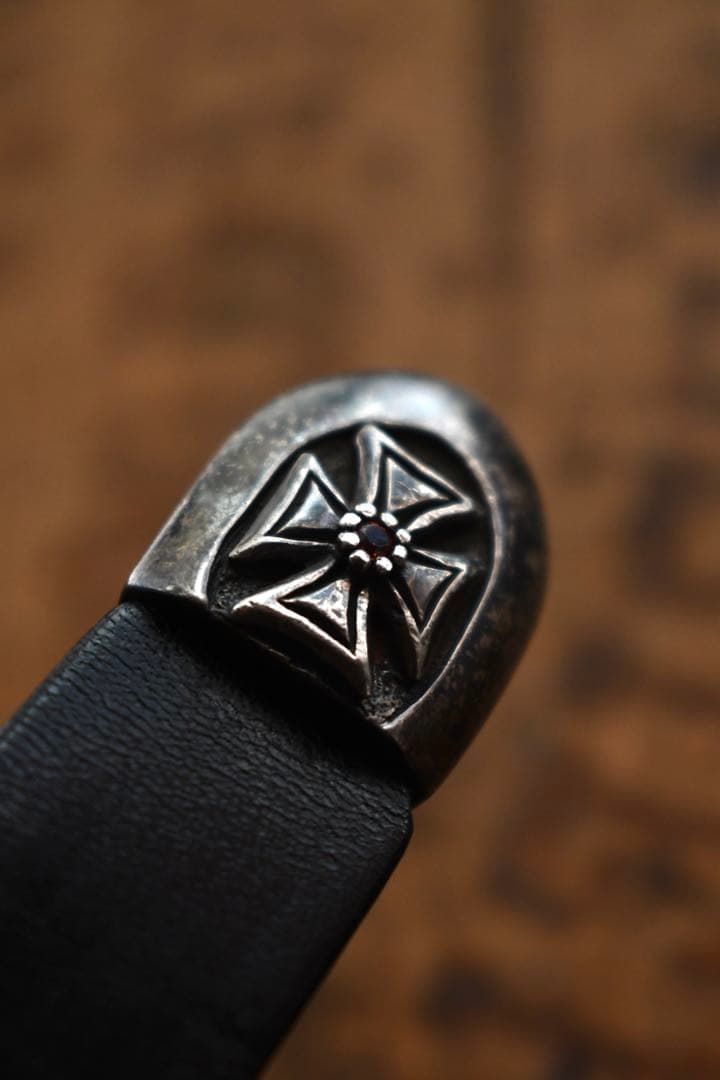 Silver smiths レザーブレスレット　jun uezono guidi