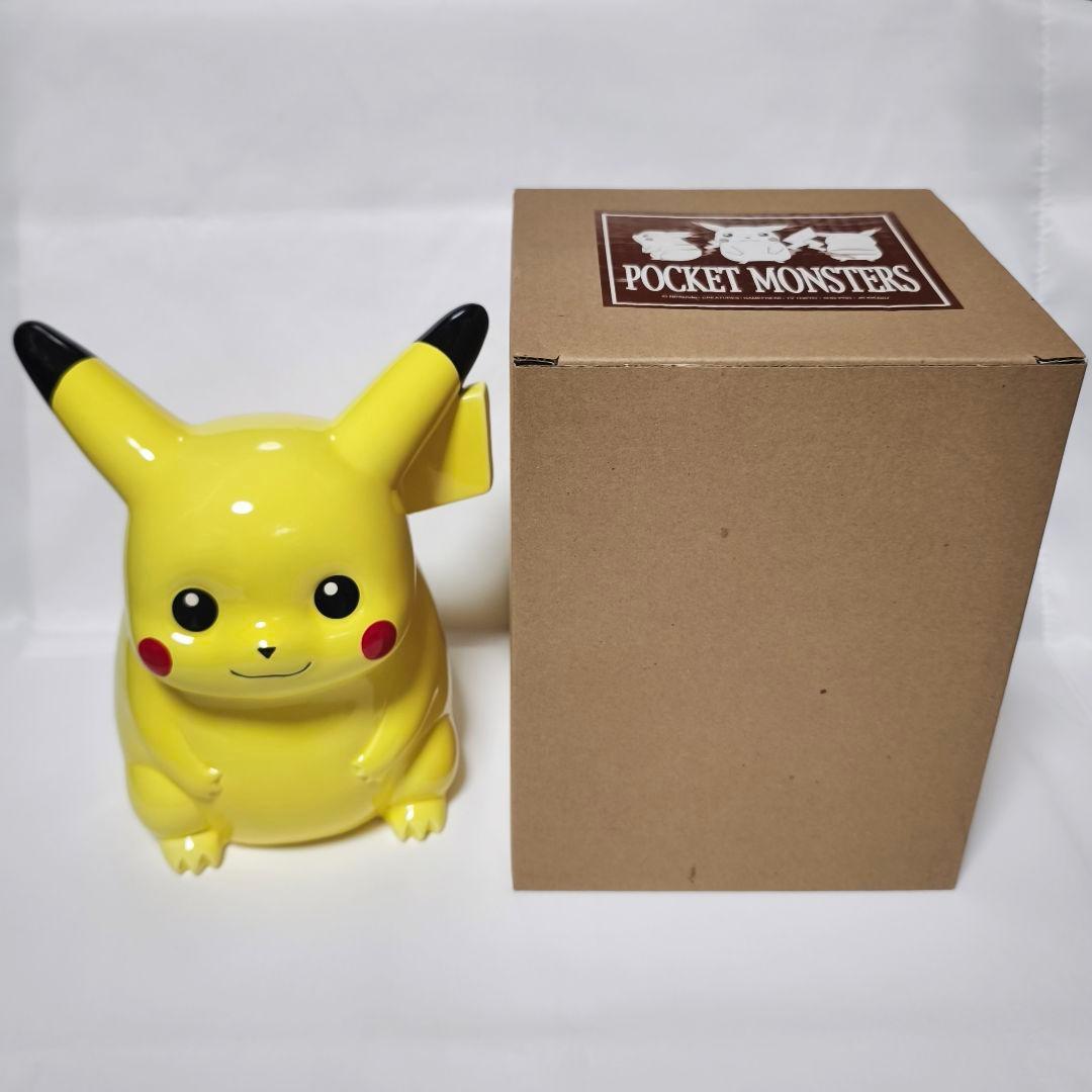 ポケモン　ピカチュウ　陶器貯金箱【特大】