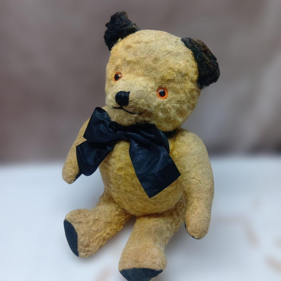 ♥イギリスからやって可愛いアンティーク　スーティーテディベア♥