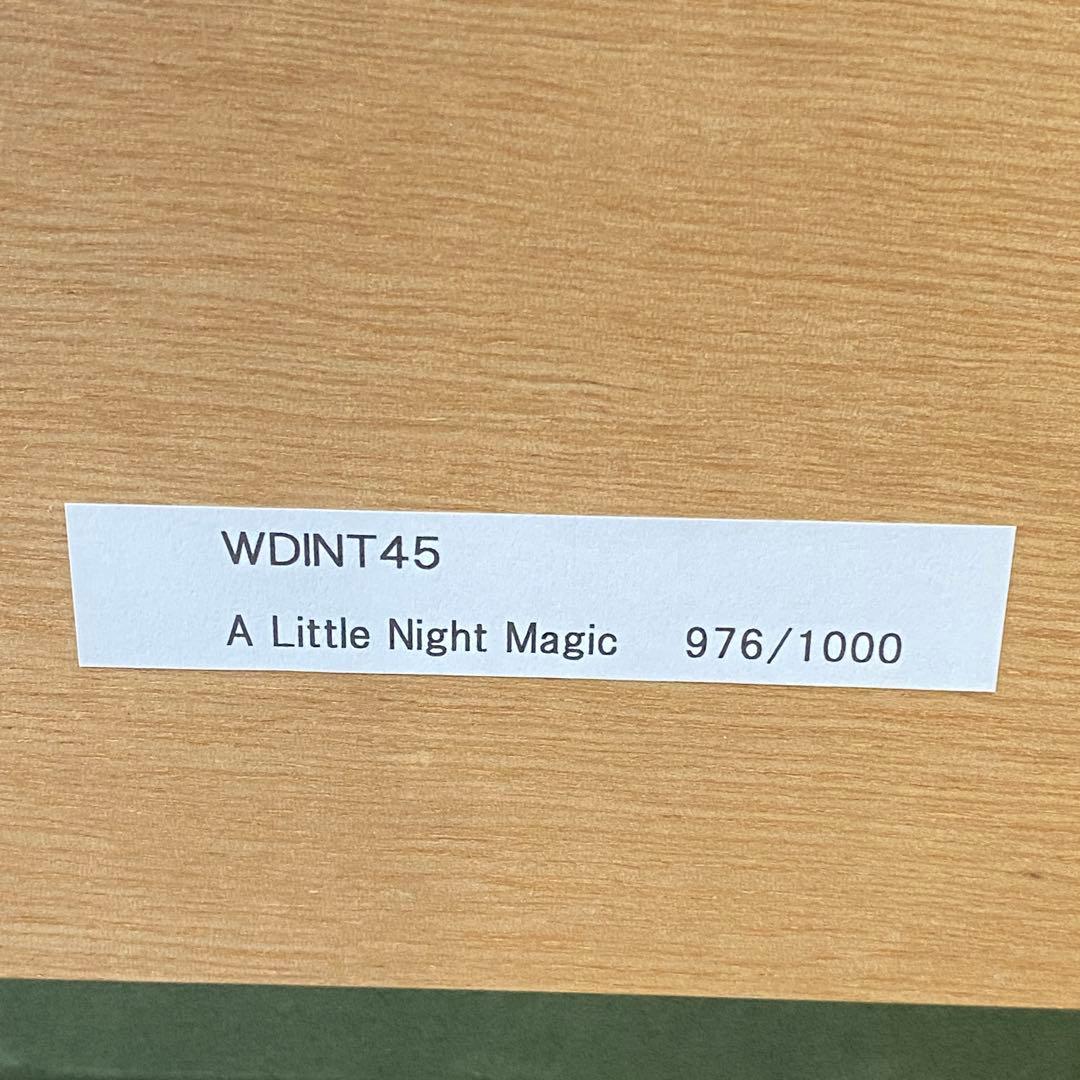 ミッキー魔法使い 限定版　スワロフスキー　エディションリトグラフ