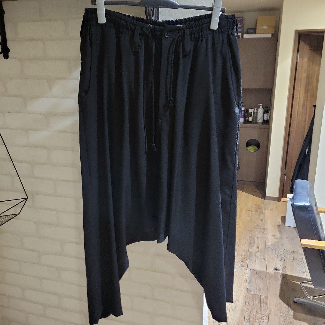 Yohji yamamoto POUR HOMME シワギャバ サルエルパンツ