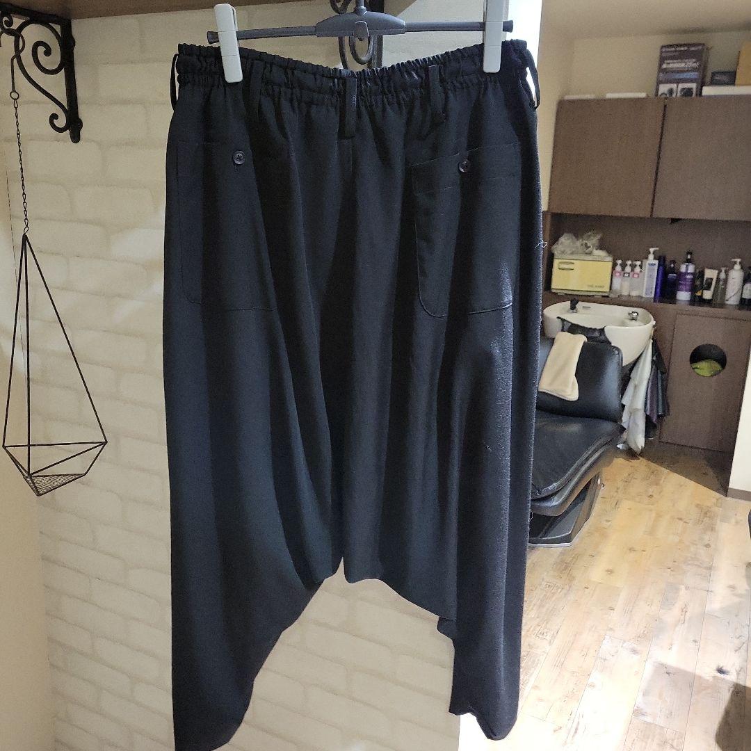 Yohji yamamoto POUR HOMME シワギャバ サルエルパンツ