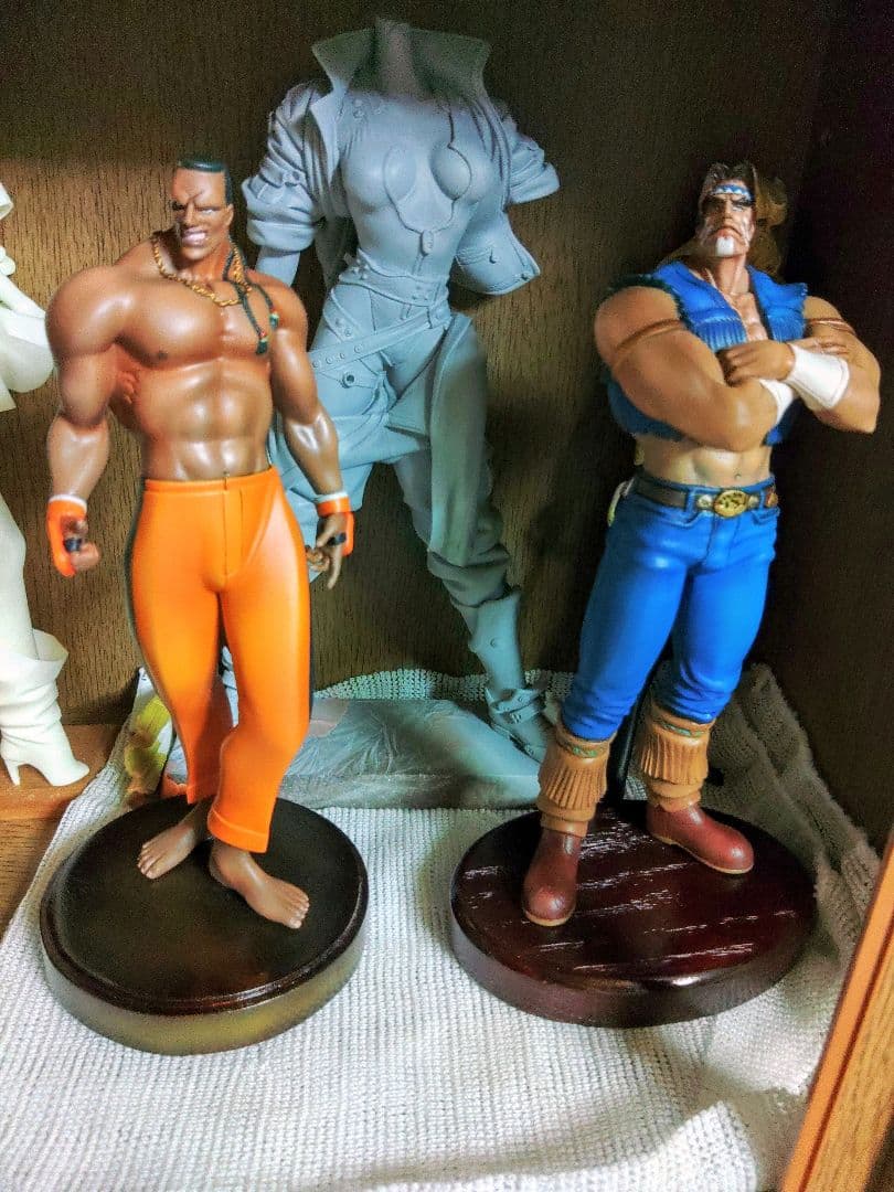 ガレージキット完成品　ストリートファイター　T-ホーク　プラモデル　ガレキ