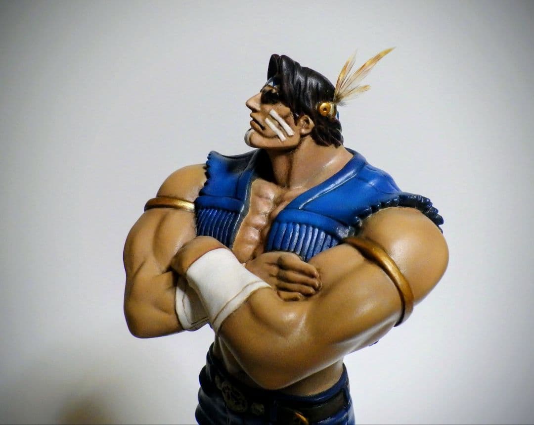 ガレージキット完成品　ストリートファイター　T-ホーク　プラモデル　ガレキ