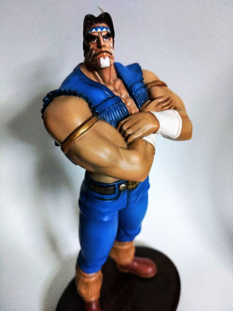 ガレージキット完成品　ストリートファイター　T-ホーク　プラモデル　ガレキ