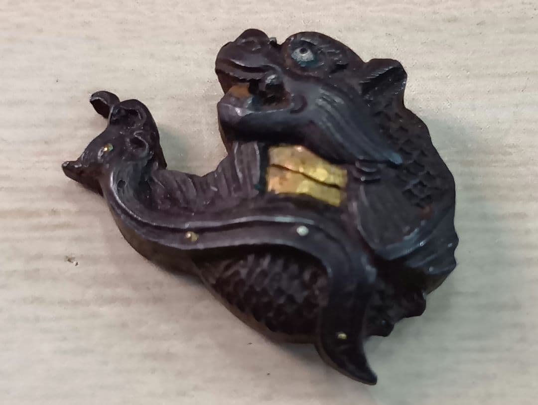 煙草入れ／もののけ前金具