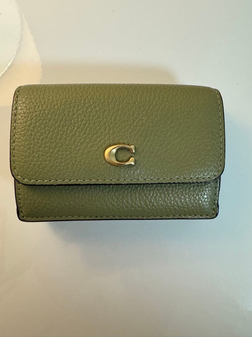 【COACH/コーチ】ミニ トライフォールド ウォレット　三つ折り財布