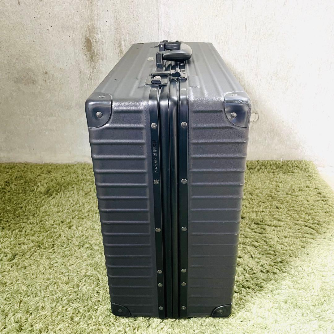 【超美品】RIMOWA ダイヤルロック式 アタッシュケース スーツケース グレー