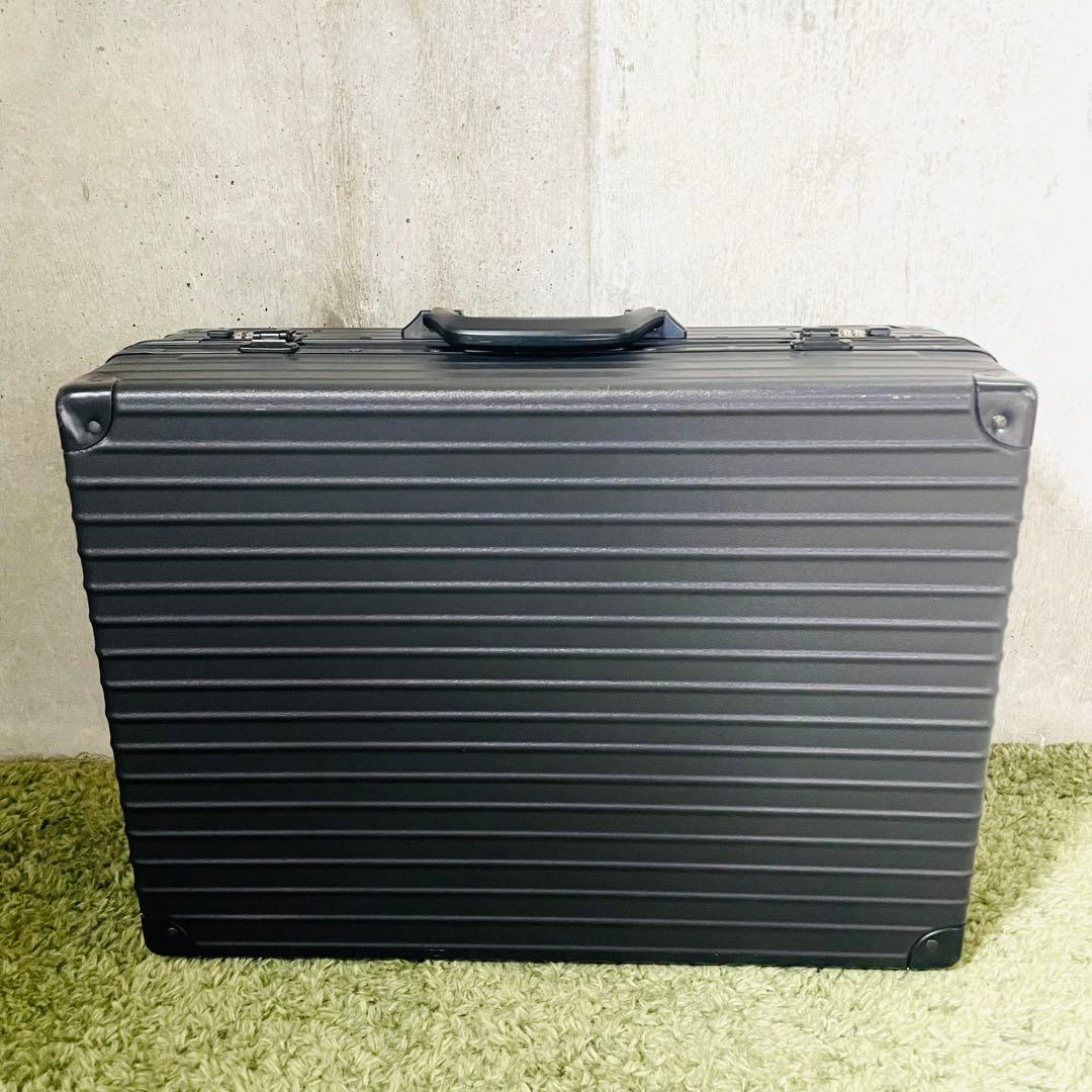 【超美品】RIMOWA ダイヤルロック式 アタッシュケース スーツケース グレー