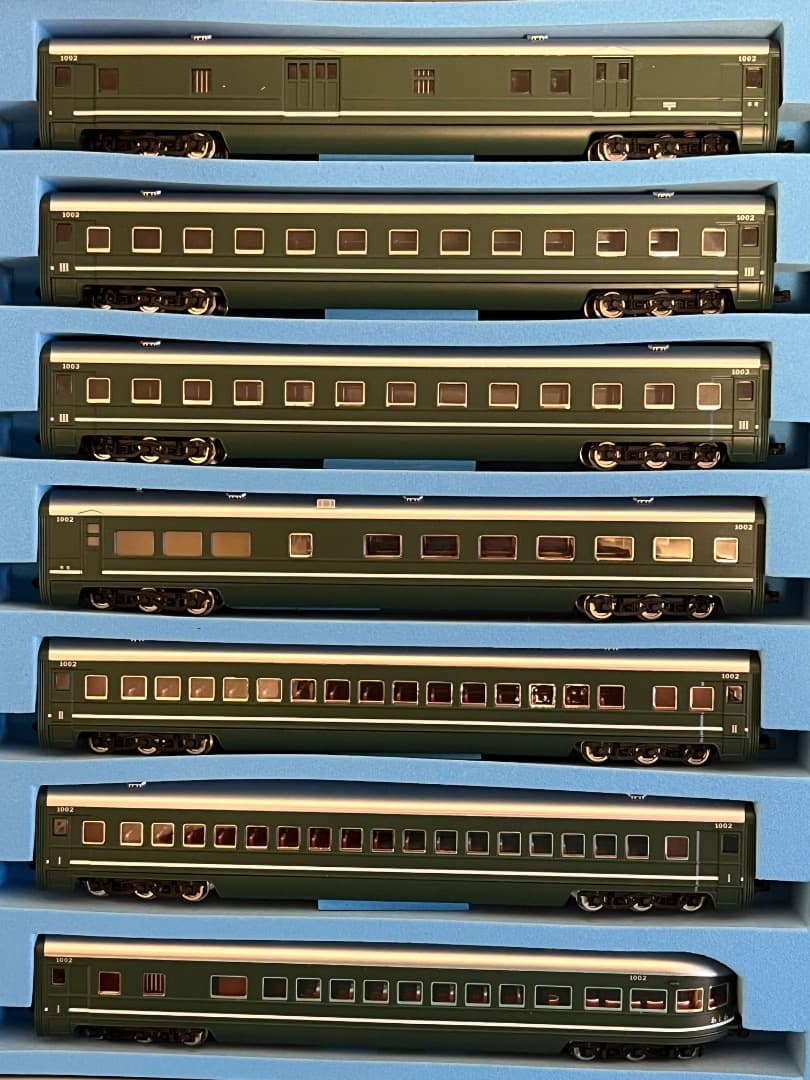 マイクロエース A8402 満鉄・パシナ・981「あじあ号」8両セット