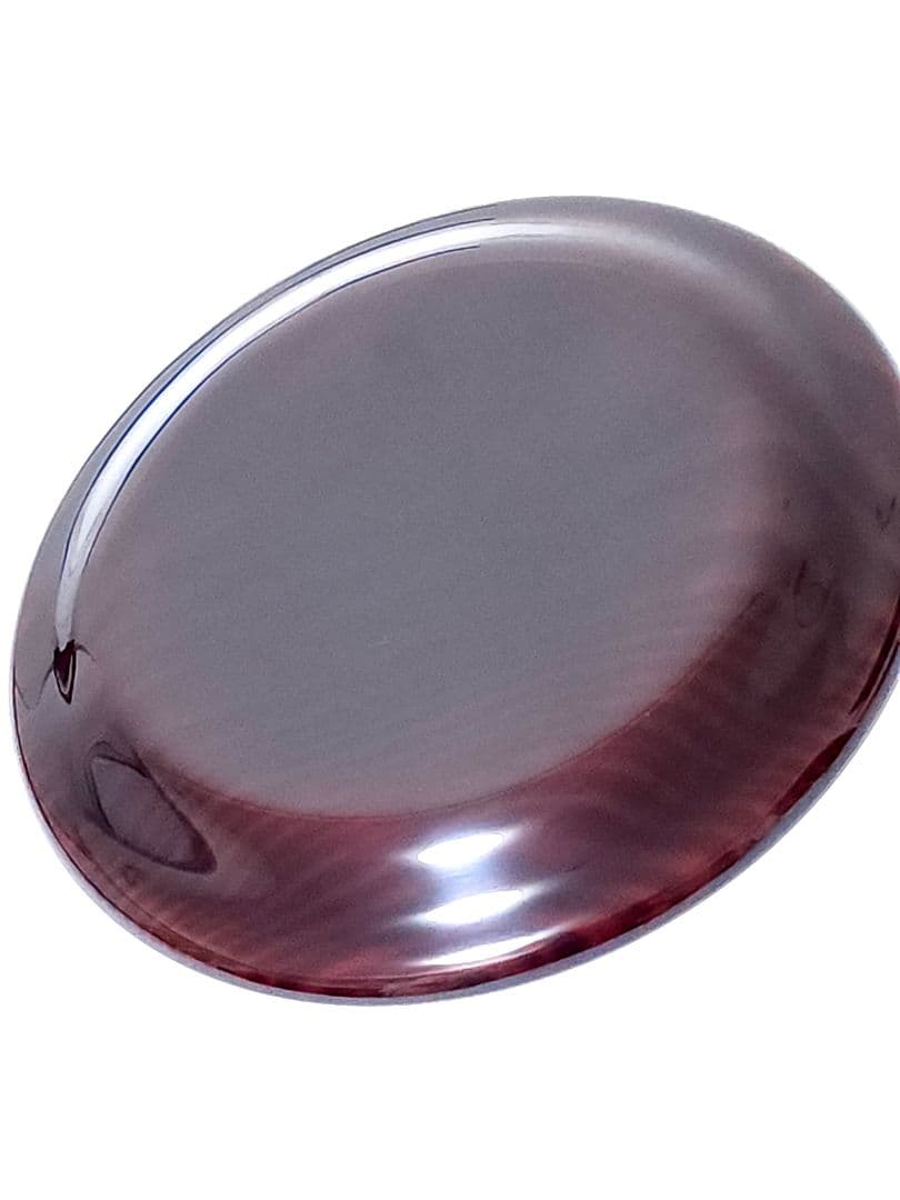 川端近左　松葉蒔絵　松ノ木溜青海盆　共箱　共布　直径：約23.5㎝　未使用