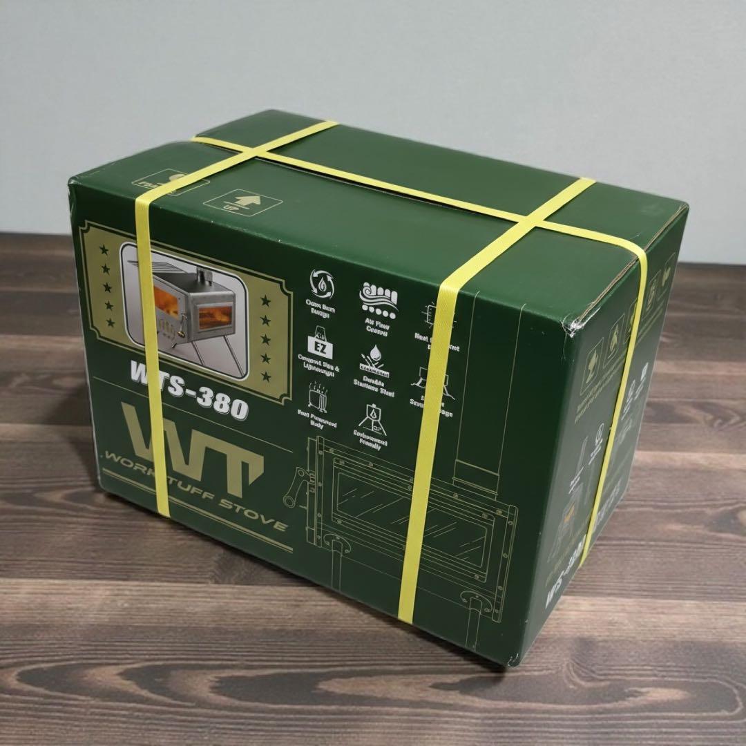 新品 WORK TUFF STOVE 380 BBQ薪ストーブ 暖炉 調理 煙突