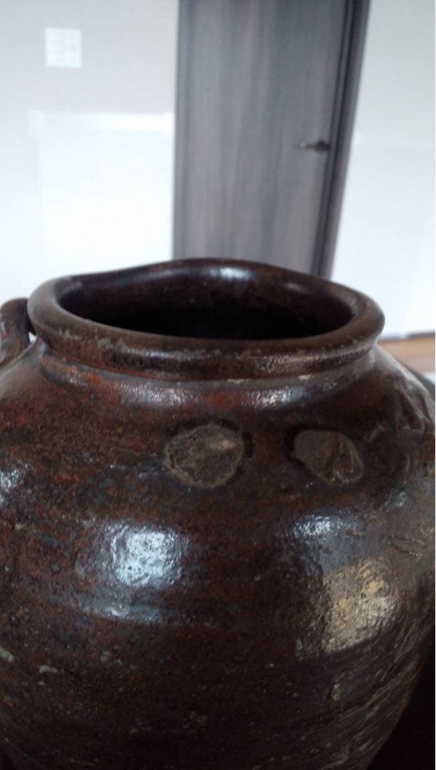 古瀬戸　瀬戸焼　アンティーク　六古窯　古美術　茶壷　古道具
