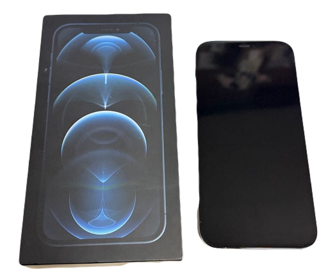 【美品】iPhone12Proパシフィックブルー256GB SIMフリー