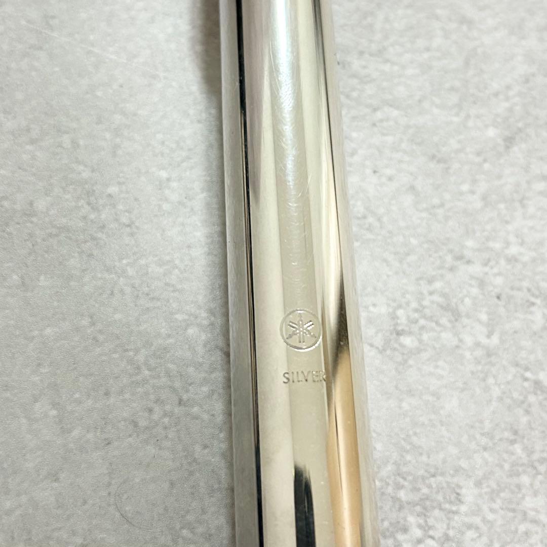 YAMAHA フルート　YFL-451 銀製　シルバー　吹奏楽　管楽器