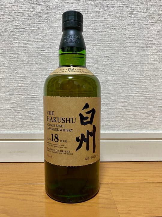 【新品未開封】サントリー 白州18年