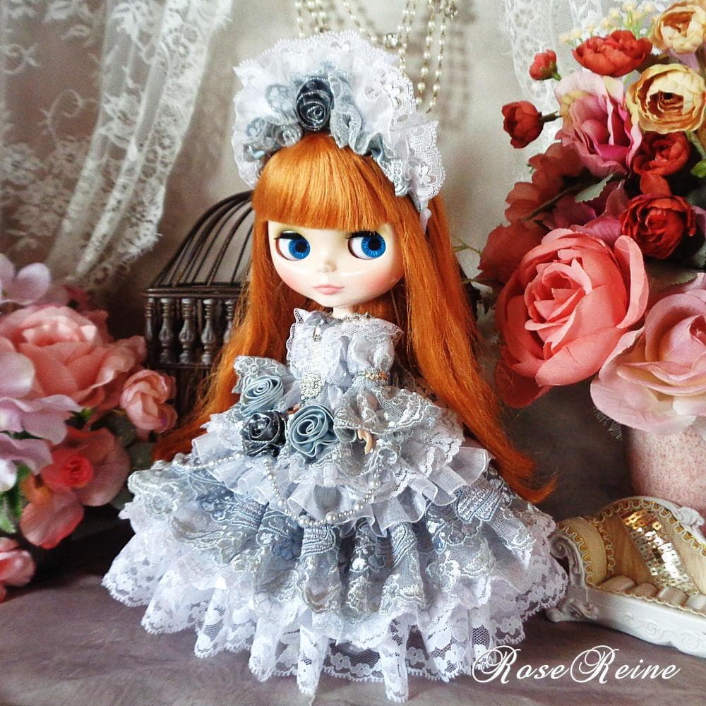 XmasSaleロリータロマンス 煌めく魅惑のフリルドールドレス豪華5点セット