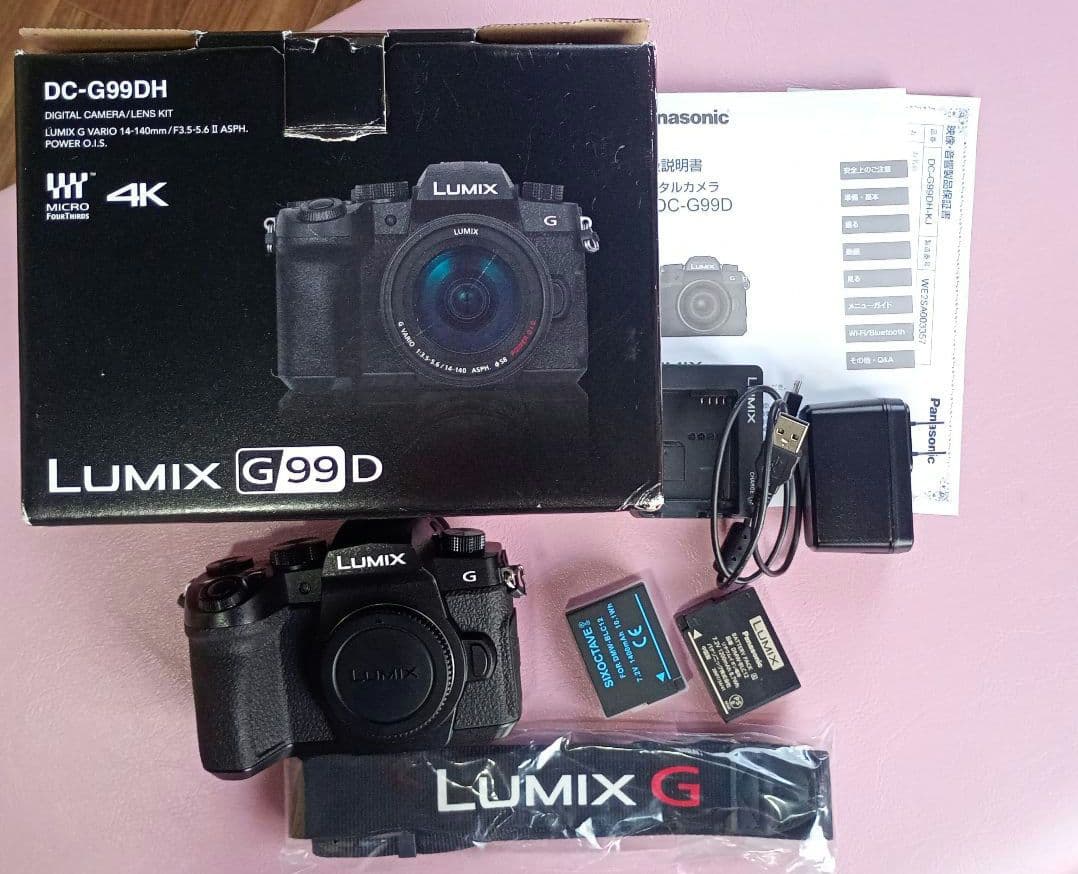 【中古美品】LUMIX G99D ボデイ（シャッター6829回）